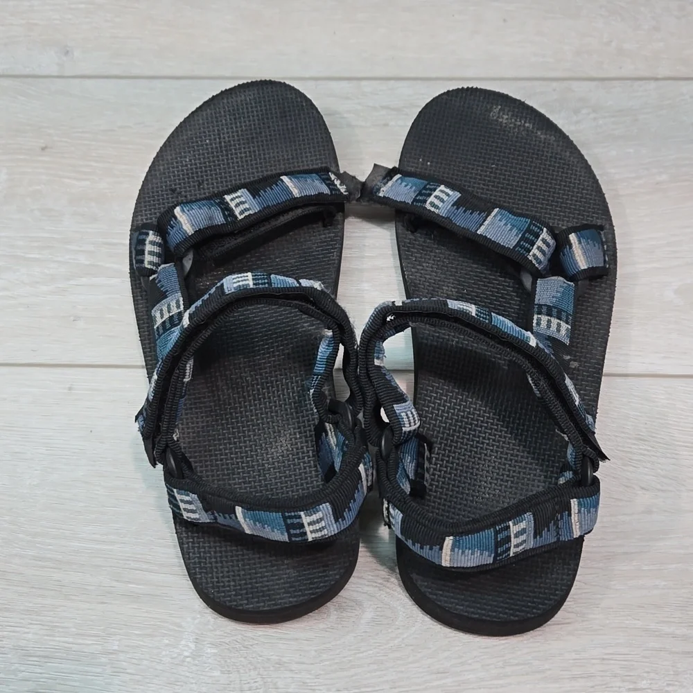 Teva Mens Outdoor Hiking Hook&loop Sandals Slide Flats shoes sz 8